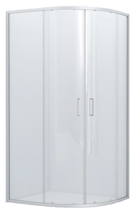 Уголок душевой IDDIS Zodiac ZOD6CR8i23 100х80х195 см, прозрачное, раздвижная, хром