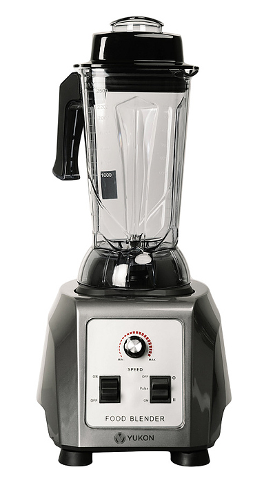 Блендер барный Yukon YBB-25M 1.68 кВт 2.5 л, черный, серебристый