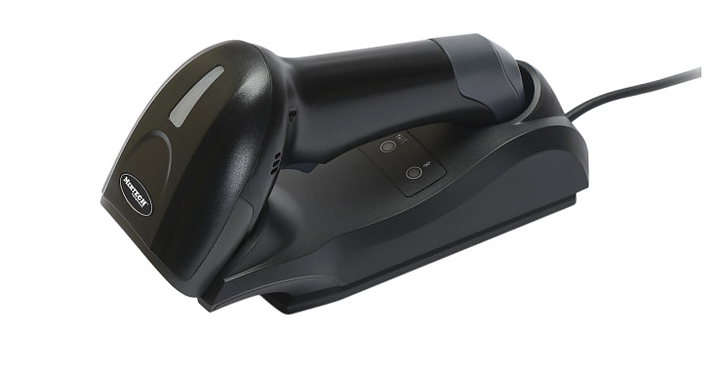 Беспроводной двумерный сканер штрих-кода Mertech CL-2310 BLE Dongle P2D USB black c Cradle, черный