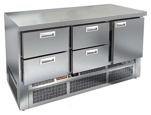 Стол морозильный HICOLD GNE 221/TN О без борта