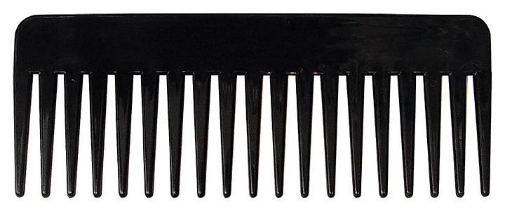 Гребень Sibel Hand Finished 8418331-02 большой черный, 167 мм