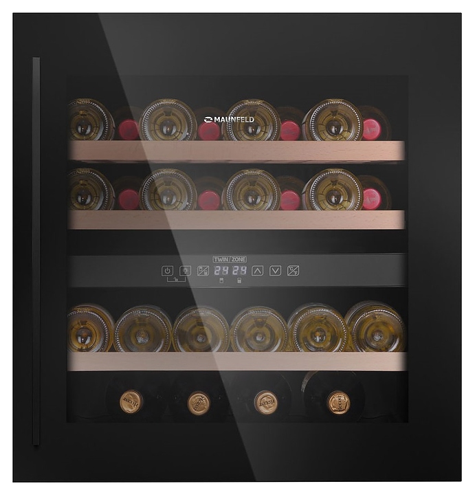 Винный шкаф Maunfeld MBWC-92D36 черный
