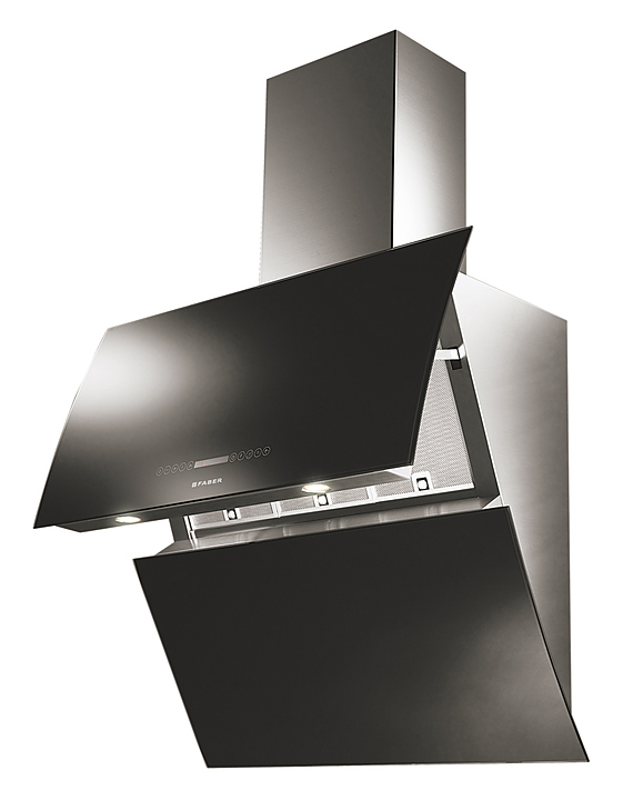 Дизайнерская вытяжка Faber MIRROR BK 3PH X/V A90 LOGIC (110.0184.793)
