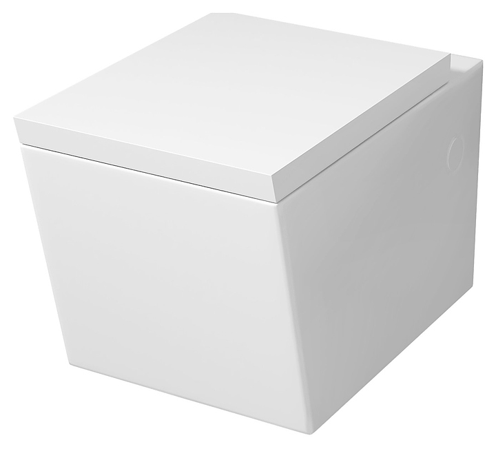 Унитаз подвесной с крышкой-сиденьем Grossman Cristal GR-4495 белый