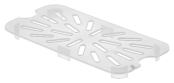 Дренажный поддон для гастроемкости Gastroplast GNPPS-14 GN1/4 (полипропилен) прозрачный