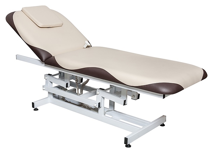 Стол массажный Имидж Мастер КМ-3007-1, комбинация слоновой кости с коричневым
