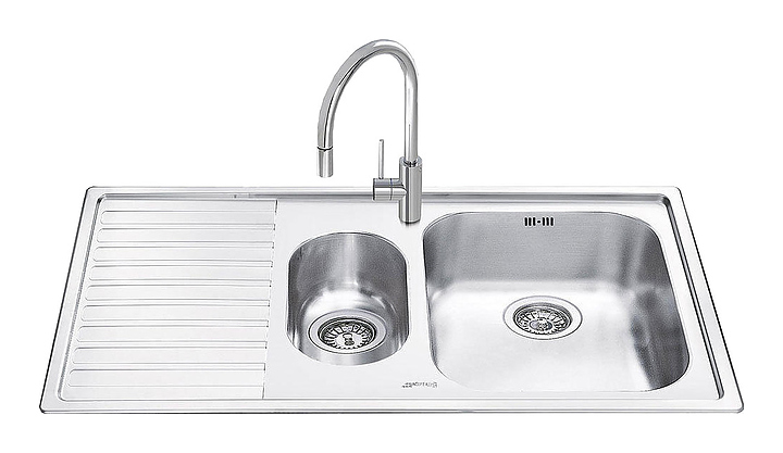 Кухонная мойка SMEG LM102S-2