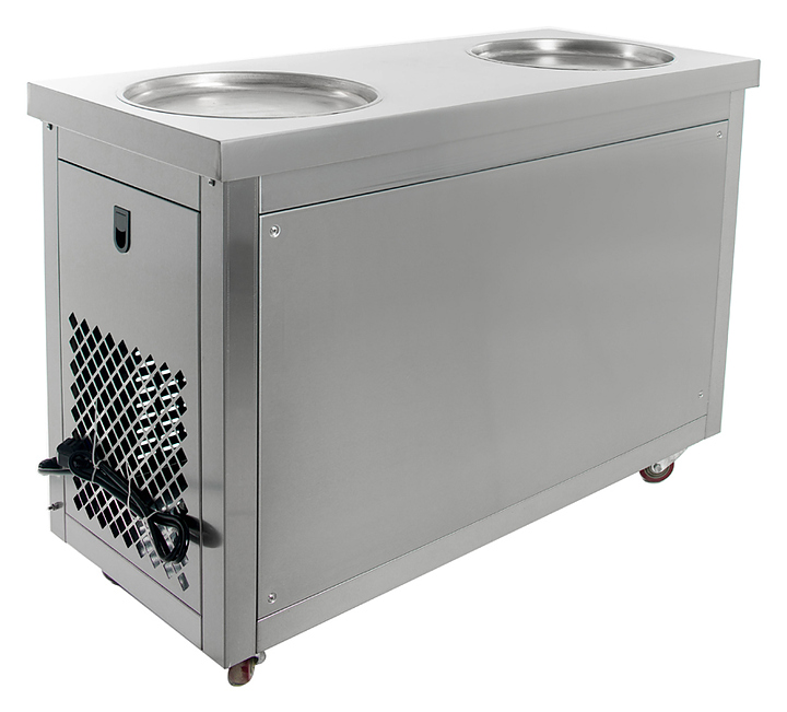 Фризер для жареного мороженого Foodatlas KCB-2Y (стол для топпингов, система контроля температуры)