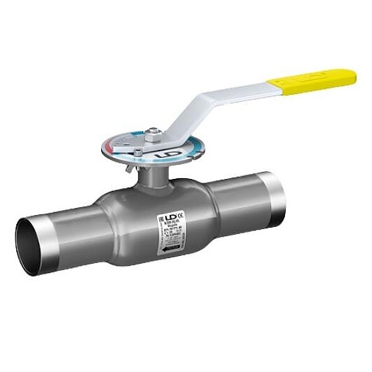 Кран шаровой балансировочный LD ручной сталь Regula Ду 50 Ру40 п/привар  КШ.Ц.П.Regula 050.040.Н/П.02