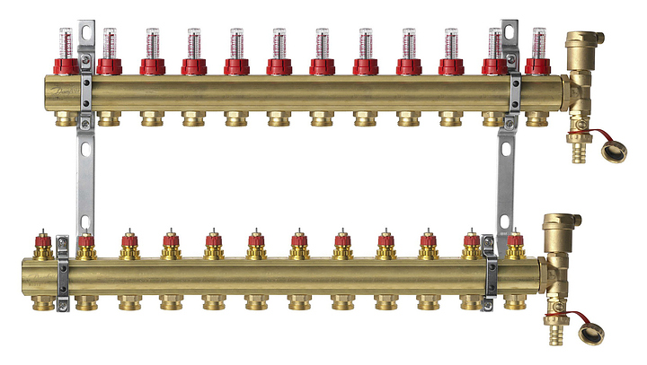 Группа коллекторная DANFOSS FHF-F set 088U0732 1