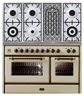 Газовая плита с духовым шкафом ILVE MS-120BD-VG