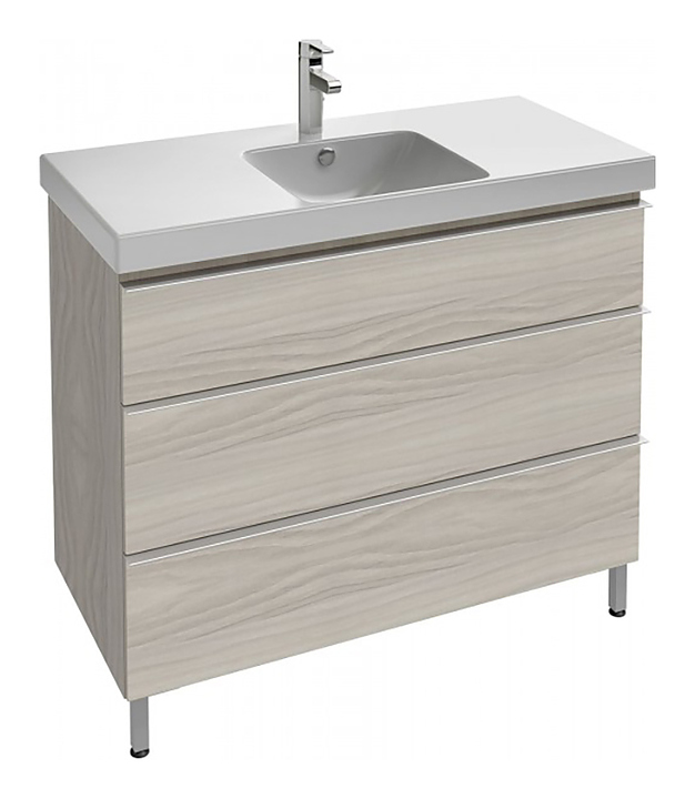 Тумба Jacob Delafon ODEON UP EB994-N18 100 см, белая блестящая