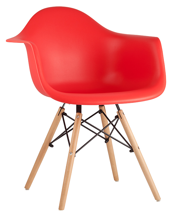 Стул Stool Group DAW красный