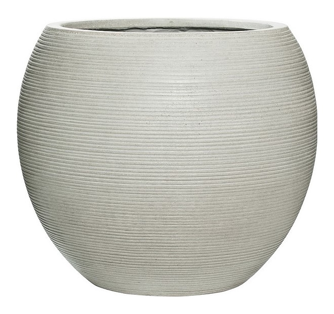 Кашпо Pottery Pots ABBY (23х20 см) светло-серое