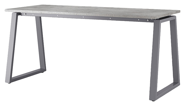 Стол офисный КОБОР TR-160/80 graphite/chicago