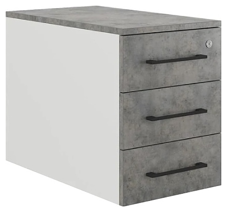 Тумба приставная КОБОР TS3-40/80 white/chicago