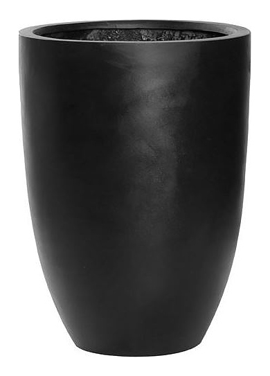 Кашпо Pottery Pots Ben (52х72 см) черное матовое