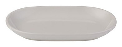 Блюдо овальное ID Fine Transparent Magnus 10000-143018 18 см серый