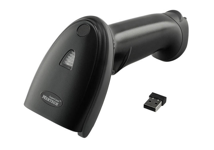 Беспроводной двумерный сканер штрих-кода Mertech CL-2220 BLE SPP Dongle P2D USB black, черный