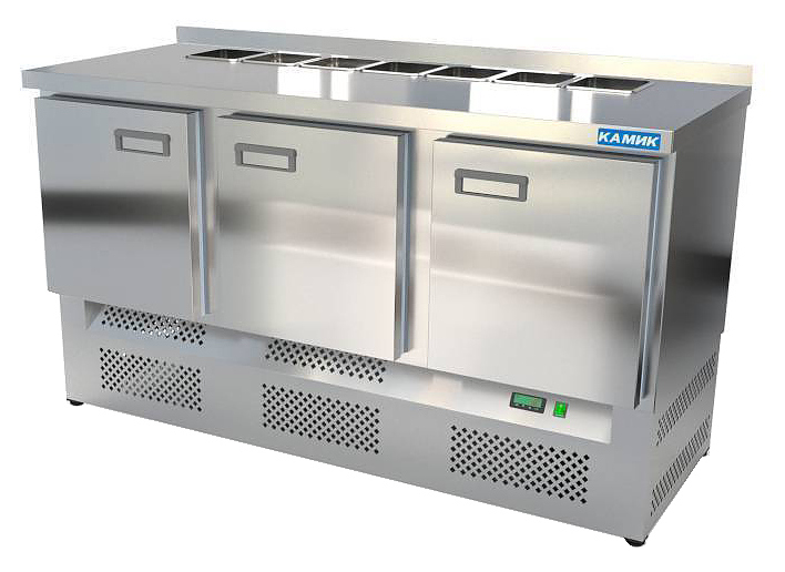 Стол холодильный для салатов КАМИК СОН-301573Н
