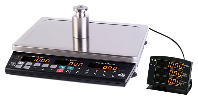 Весы торговые МАССА-К МК-32.2-Т21