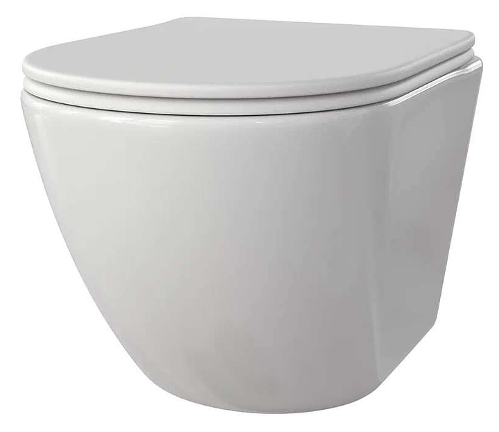 Унитаз подвесной с сиденьем Taliente Amato Vortex Tornado 3 AM45005 36.5х48.5х36.5 см белый