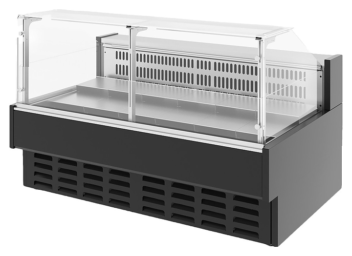 Витрина холодильная Lida K-1 S (2000х1100х1250 мм), встроенный агрегат