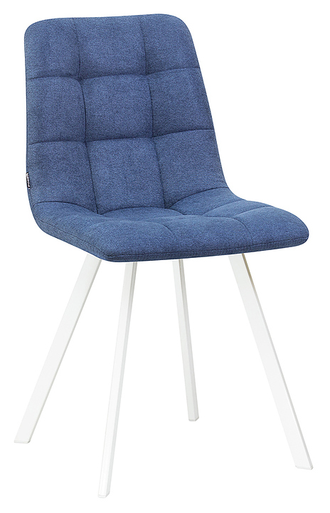 Стул обеденный DOBRIN 8025-LML ALEX SQUARE (синий, белый)