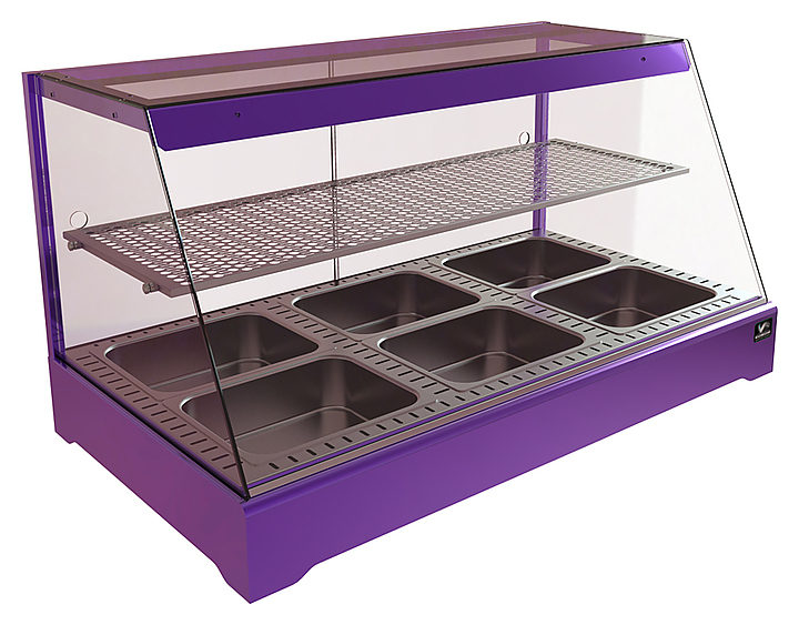 Витрина тепловая КОБОР СR1-117H фиолетовая
