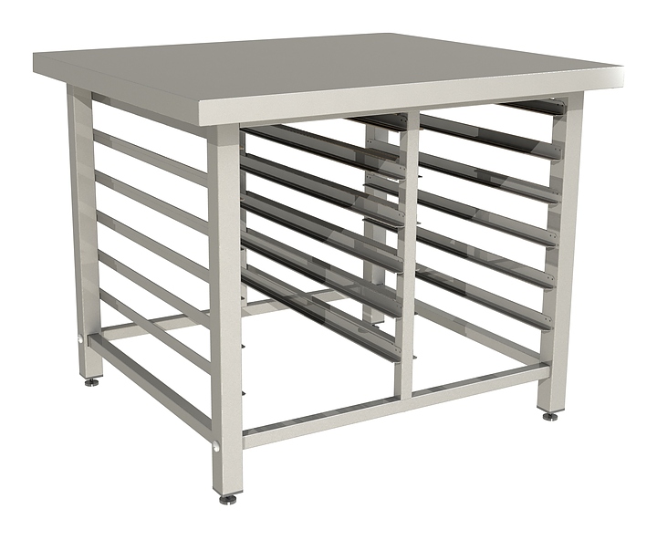 Подставка Restoinox ППКР-2-95/77 под пароконвектомат UNOX XB