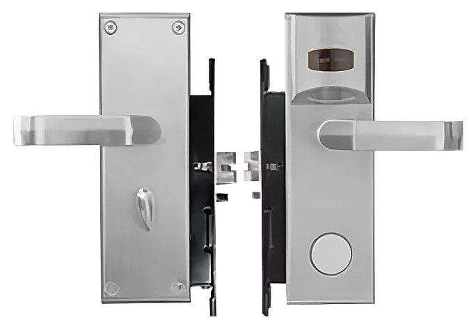 Замок электронный автономный Xeeder Barbados L5202 серебряный