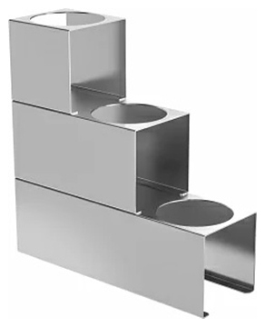 Подставка под емкости для сиропов Assum 105х315х315 (KF079-02-106, код 169900)