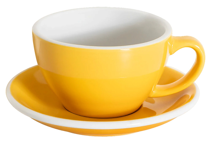 Кофейная пара Loveramics Egg Latte Cup 300-11BYE/12BYE 300 мл, желтый (yellow)