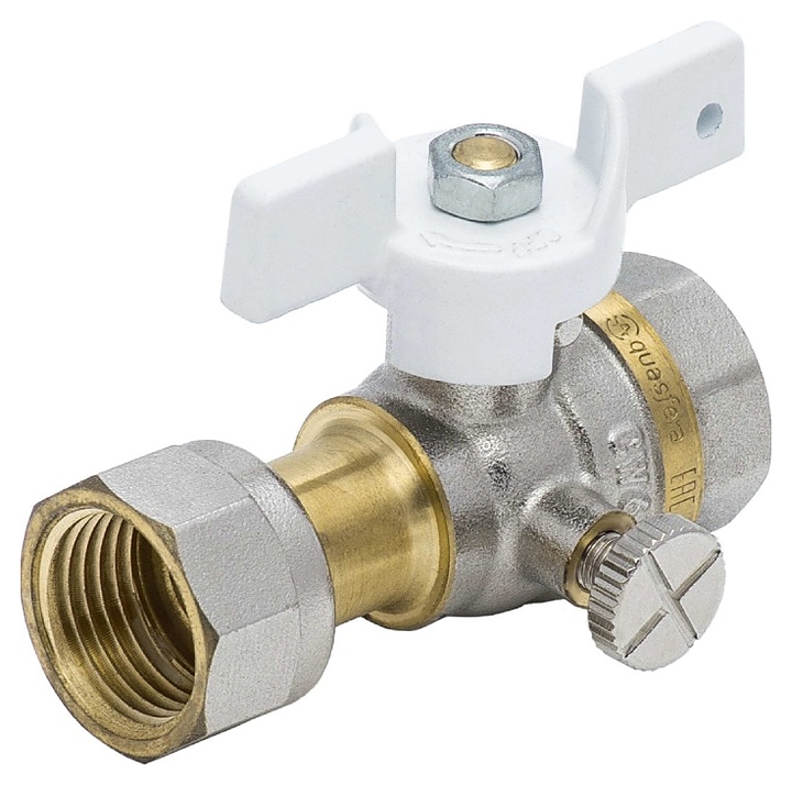 Кран шаровой для манометра Aquasfera 012-0303, ДУ 15, PN 4 МПа, 1/2