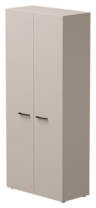 Шкаф для документов Everprof EVO закрытый, кашемир