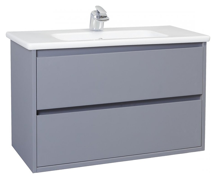 Тумба под раковину Bellezza Лоренцо 80 серебро