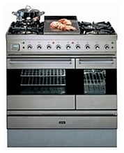 Газовая духовка с газовой варочной панелью ILVE PD-90F-VG
