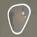 Зеркало Comforty Олеандр-70, 70х90 см, LED-подсветка, бесконтактный сенсор