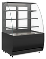 Витрина кондитерская Carboma K70 VM 0,9-2 Standard версия 2.0 открытая (Techno 9005)