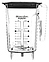Blendtec 2 Wildside Jar, Latching Lid, прозрачные, с защелкивающимися крышками